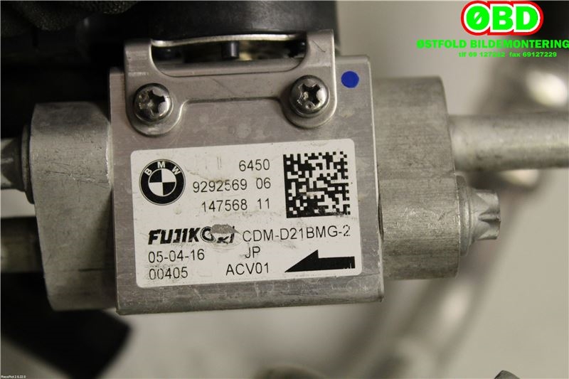 Aircondition rør til BMW i3 2013-2022  (BMW I I3|)