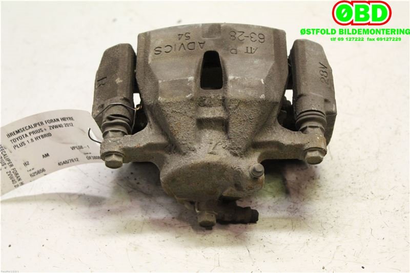 Bremsecaliper høyre foran til Toyota Prius +7 2012-2020 (Type III) (stasjonsvogn) (stasjonsvogn) (TOYOTA|4773042091|)