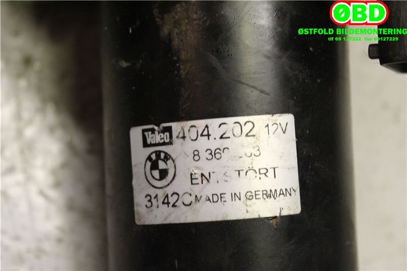 Viskermotor frontrute til BMW 5-Serie 1996-2003 (E39) (E39) (BMW|67 63 8 360 603|404202|8360603)