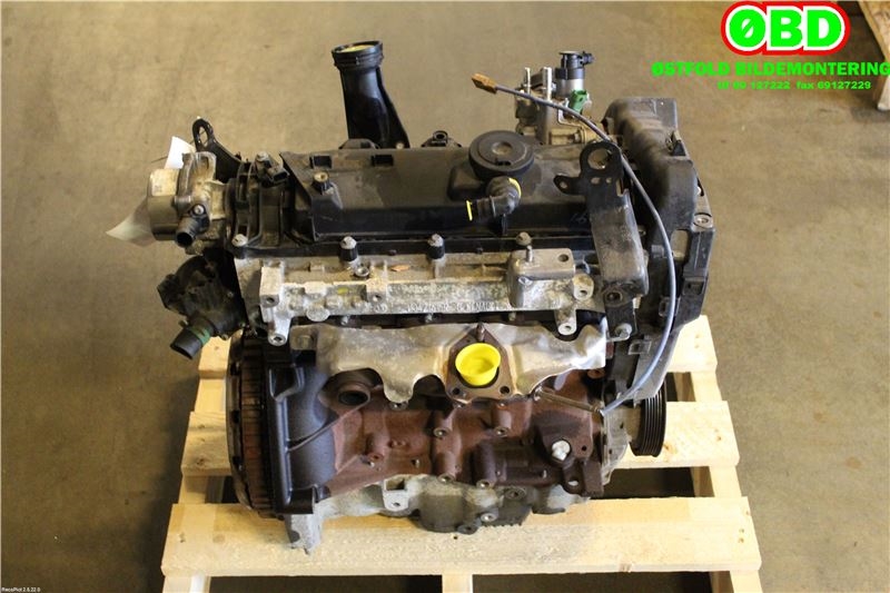 Motor diesel til Renault Clio 2012-2016 (Type IV, Fase 1) (RENAULT|8201704068|K9K608|)