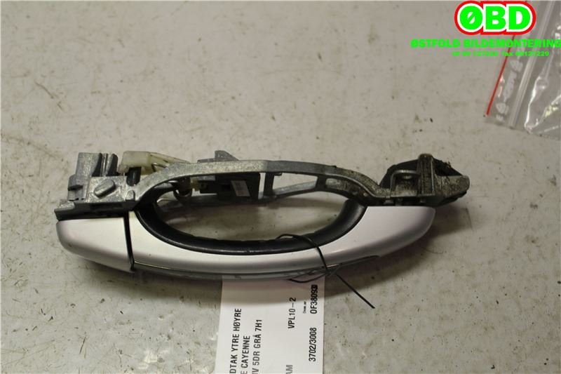 Dørhåndtak utv høyre foran til Porsche Cayenne 2007-2010 (Fase 2) (9PA) (9PA) (PORSCHE|955 531 032 00|955 531 042 02|)