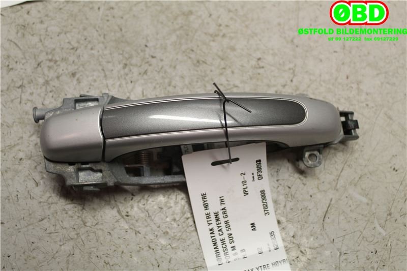 Dørhåndtak utv høyre bak til Porsche Cayenne 2007-2010 (Fase 2) (9PA) (9PA) (PORSCHE|955 531 032 00|955 532 886 02|)