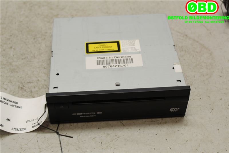Bilstereo navigasjon til Porsche Cayenne 2007-2010 (Fase 2) (9PA) (9PA) (PORSCHE|997 642 157 01||99764215701)
