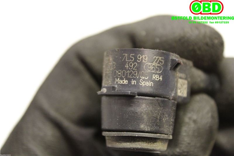 Parkeringssensor bak til Porsche Cayenne 2007-2010 (Fase 2) (9PA) (9PA) (PORSCHE|955 606 275 03|955 606 275 06|7L5919275)