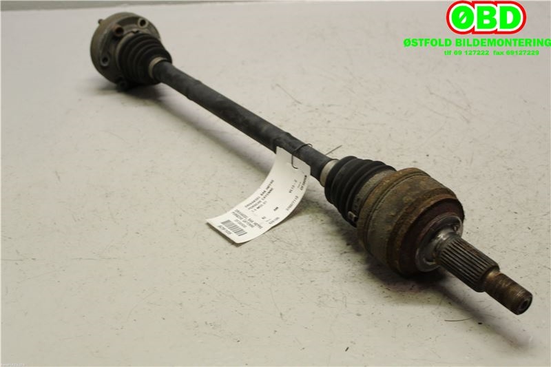 Drivaksel høyre bak til Porsche Cayenne 2007-2010 (Fase 2) (9PA) (9PA) (PORSCHE|955 332 024 01||7L0501201B)