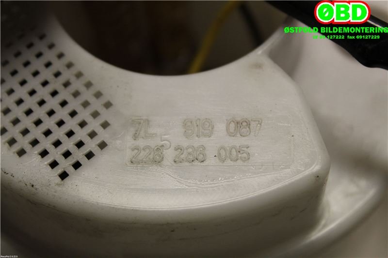 Styreenhet drivstoffpumpe til Porsche Cayenne 2007-2010 (Fase 2) (9PA) (9PA) (PORSCHE||7L5919087)