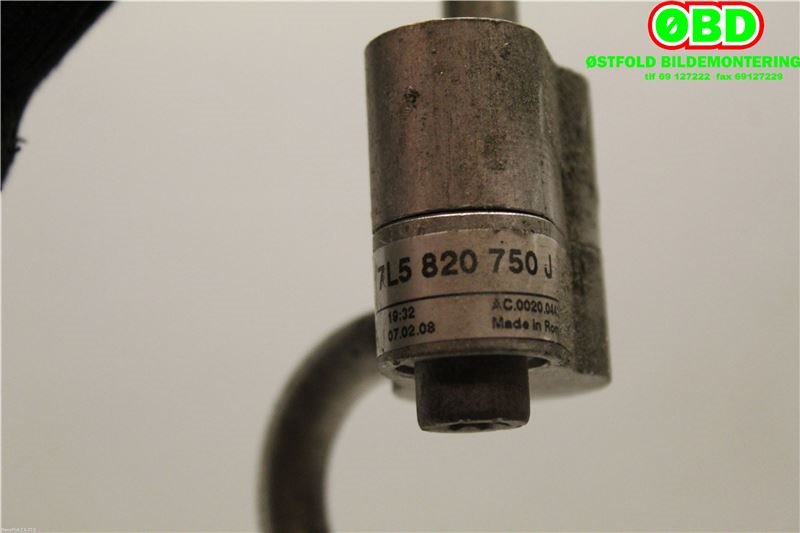 Aircondition rør til Porsche Cayenne 2007-2010 (Fase 2) (9PA) (9PA) (PORSCHE||7L5820750J)