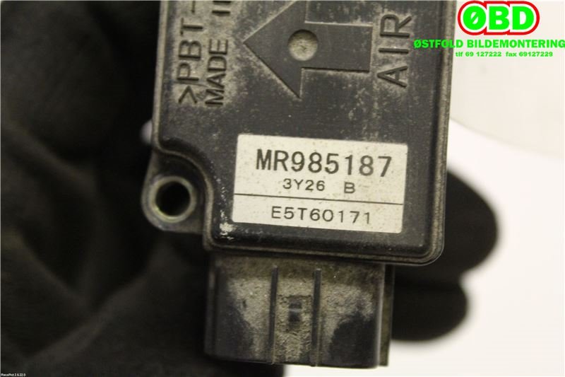 Luftmengde/luftmassemåler til Mitsubishi Outlander 2003-2006 (Type I) (MITSUBISHI OUTLANDER|MR985187|)