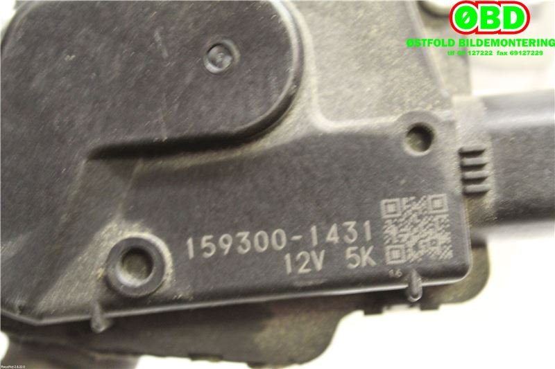 Viskermotor frontrute til Mazda 6 2008-2010 (Type II, Fase 1) (MAZDA|GS1D67340|1593001431|)