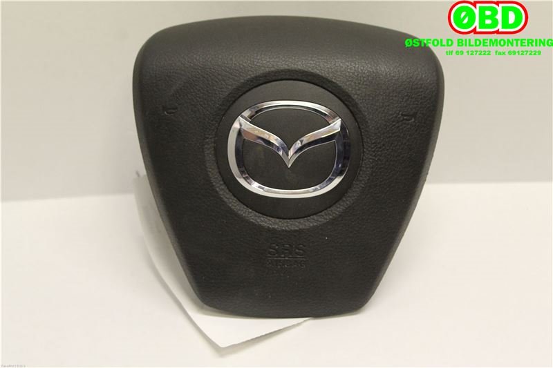 Airbag rattpute til Mazda 6 2008-2010 (Type II, Fase 1) (MAZDA|GS1G57K00|)