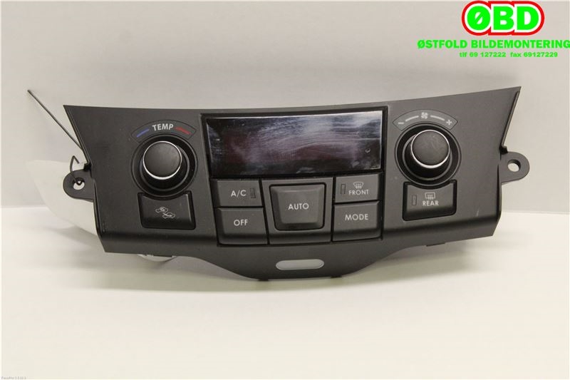 Varmeapparat betjening til Suzuki Swift 2011-2017 (SUZUKI|39510-68L00-BKZ||39510-68L00)