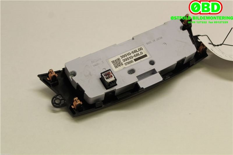 Varmeapparat betjening til Suzuki Swift 2011-2017 (SUZUKI|39510-68L00-BKZ||39510-68L00)