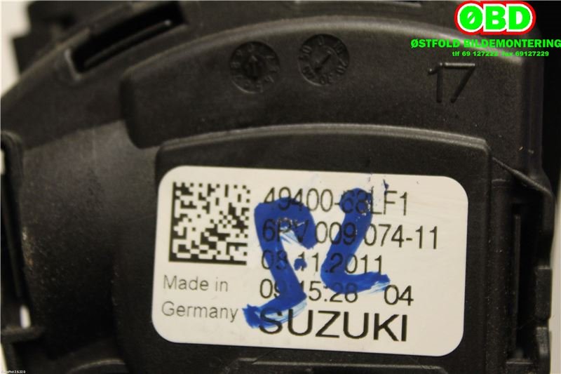 Pedal gass til Suzuki Swift 2011-2017  (SUZUKI|49400-68LF1|)