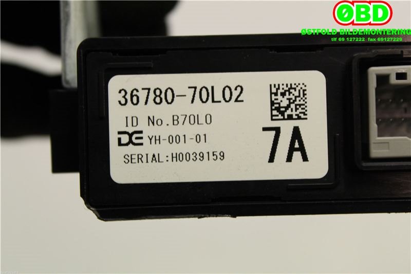 Styreenhet diverse til Suzuki Swift 2011-2017  (SUZUKI||36780-70L02)