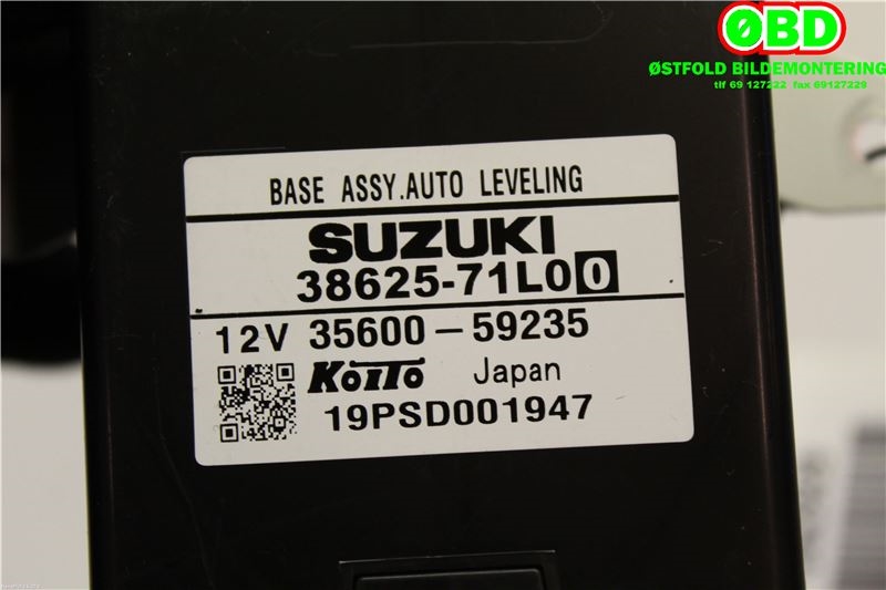 Styreenhet diverse til Suzuki Swift 2011-2017 (SUZUKI|38620-71L01|38625-71L00)