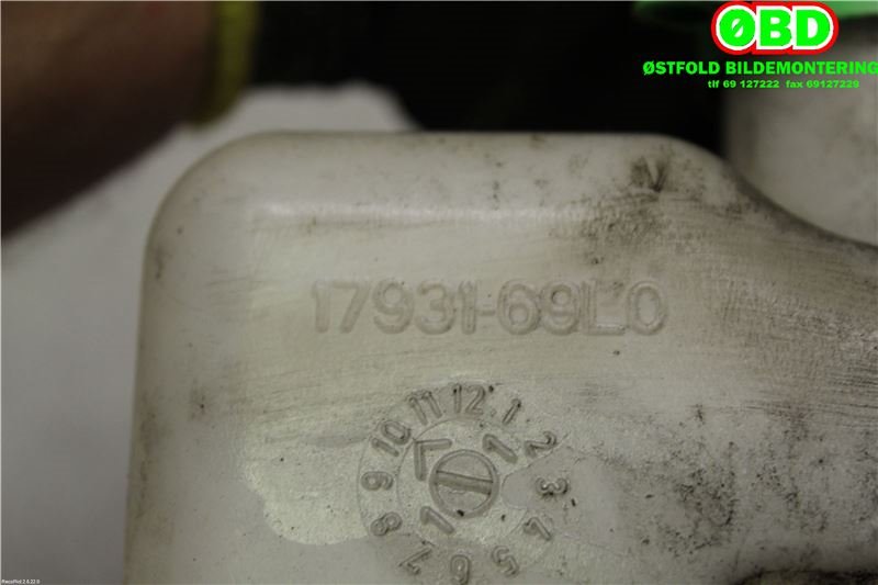 Ekspansjonstank til Suzuki Swift 2011-2017  (SUZUKI|17931-69L00|1793171L00|17931-69L0)