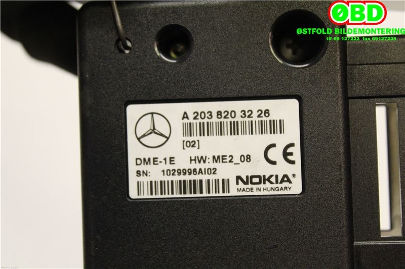 Styreenhet diverse til Mercedes CLK 1997-2002 (C208) (C208) (MERCEDES|A 203 820 32 26|A 203 820 51 85|2038203226)