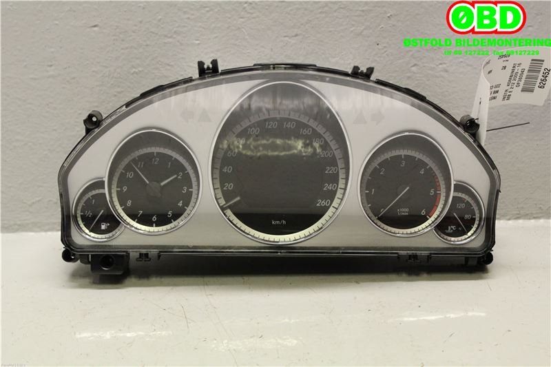 Instrumentpanel til Mercedes E-Klasse 2009-2013 (Fase 1) (W212) (W212) (MERCEDES|A 212 900 49 04||2129004904)