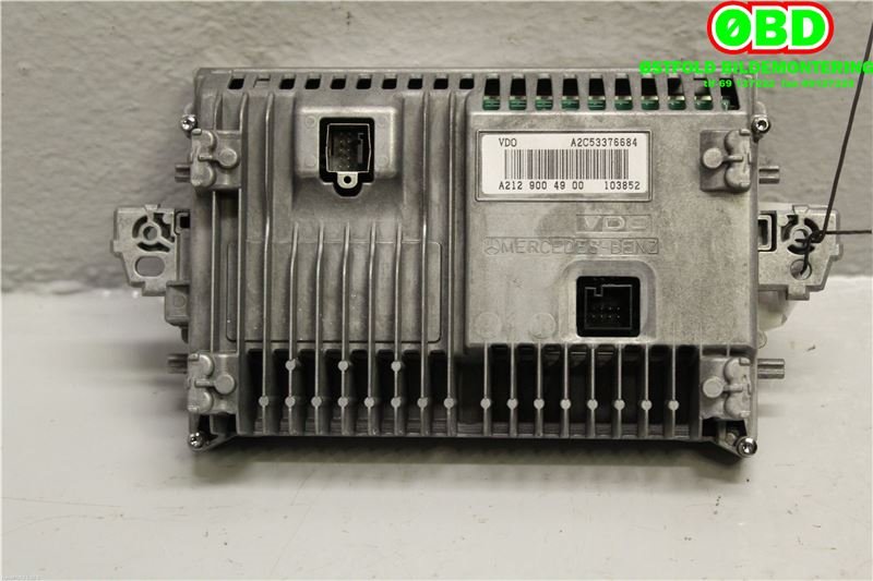 Instrument kjørecomputer til Mercedes E-Klasse 2009-2013 (Fase 1) (W212) (W212) (MERCEDES|A 212 900 49 00|A 212 900 91 22|2129004900)