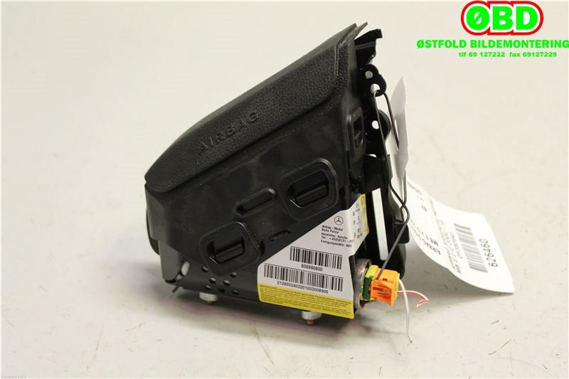 Airbag sidepute høyre til Mercedes E-Klasse 2009-2013 (Fase 1) (W212) (W212) (MERCEDES|A 212 860 24 02||2128602402)