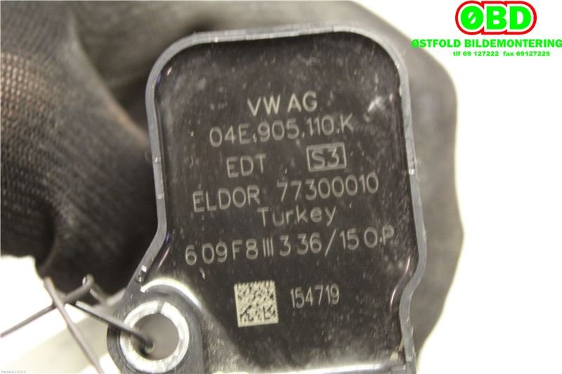 Coil elektronisk til VW Polo 2014-2017 (Type V, Fase 2) (VOLKSWAGEN|04E 905 110 K|04E 905 110 P|04E905110K)