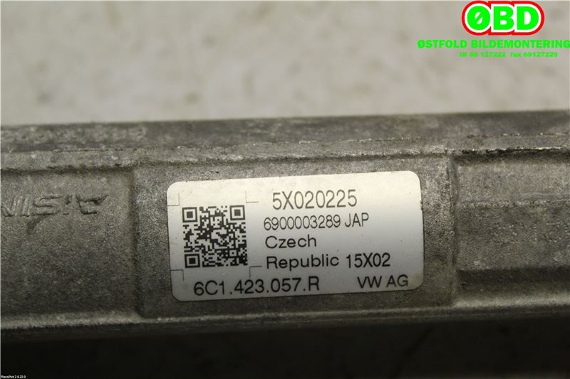 Tannstang elektrisk til VW Polo 2014-2017 (Type V, Fase 2)  (VOLKSWAGEN|6C1 423 058 E||6C1423057R)