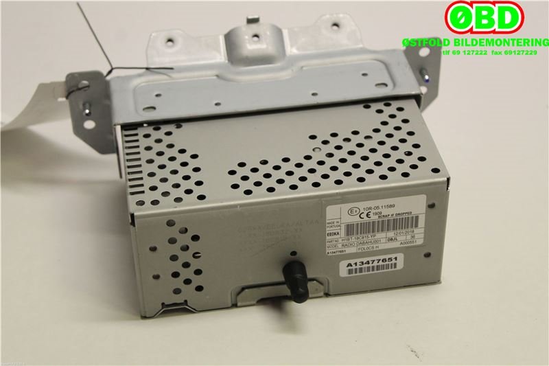 Bilstereo til Ford Fiesta 2017-->> (Type VII)  (FORD FIESTA|2325589||H1BT18C815YP)