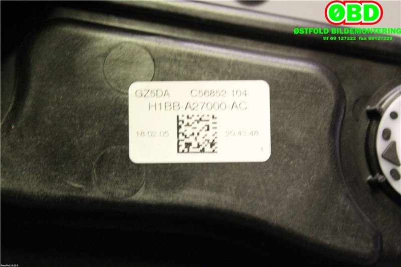 Ruteheis til Ford Fiesta 2017-->> (Type VII)  (FORD FIESTA|2494807||H1BBA27000AC)