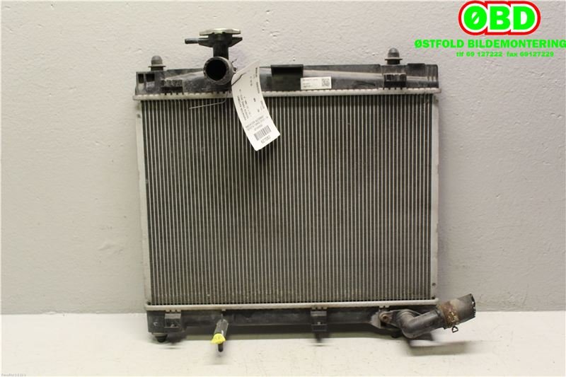 Radiator (automat gir) til Toyota Yaris 2012-2014 (Type III, Fase 1)  (TOYOTA|164000Y060|)