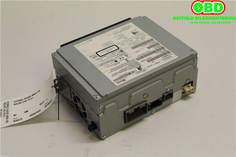 Bilstereo til Volvo V40 2012-2019  (VOLVO||CF6N18C815AA|31396096AA)