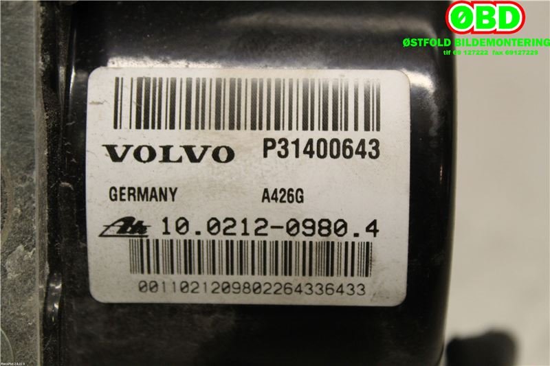 ABS sentral til Volvo V40 2012-2019  (VOLVO|31400645||31400643)
