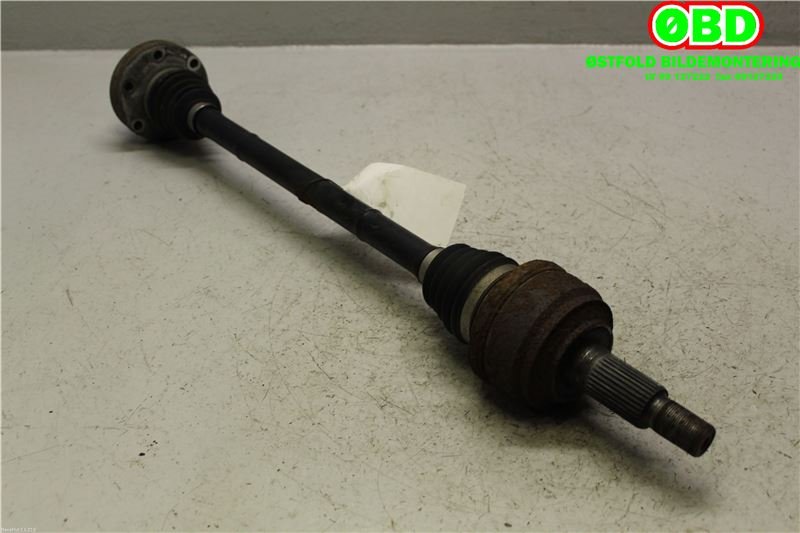 Drivaksel høyre bak til Audi Q7 2006-2010 (Type I, Fase 1)  (AUDI|7L8 501 201|7L8 501 201 X|7L8501201)
