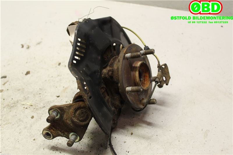 Hjulspindel høyre foran til Toyota Corolla 2007-2013  (TOYOTA|4321112460|)