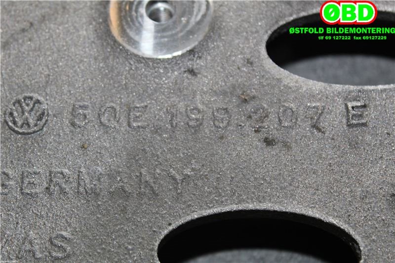 Motorfeste til VW e-Golf 2014-2017 (Fase 1)  (VOLKSWAGEN|5QE 199 207 D|5QE 199 207 F|5QE199207E)