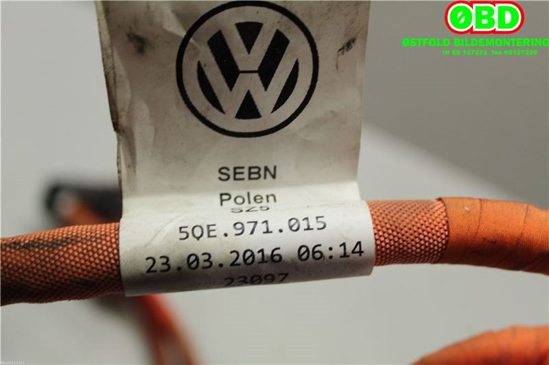 Ledningsnett til VW e-Golf 2014-2017 (Fase 1)  (VOLKSWAGEN|5QE 971 015 B||5QE971015)