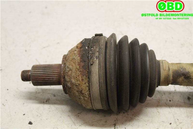 Drivaksel venstre foran til VW Polo 2005-2009 (Type IV, Fase 2)  (VOLKSWAGEN|6Q0 407 271 DC|6Q0 407 451 LX|)