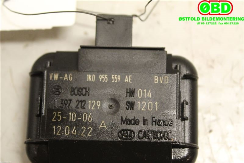 Sensor regnsensor til Porsche Cayenne 2007-2010 (Fase 2) (9PA) (9PA) (PORSCHE Cayenne V8 Turbo|955 618 518 03||1K0955559AE)