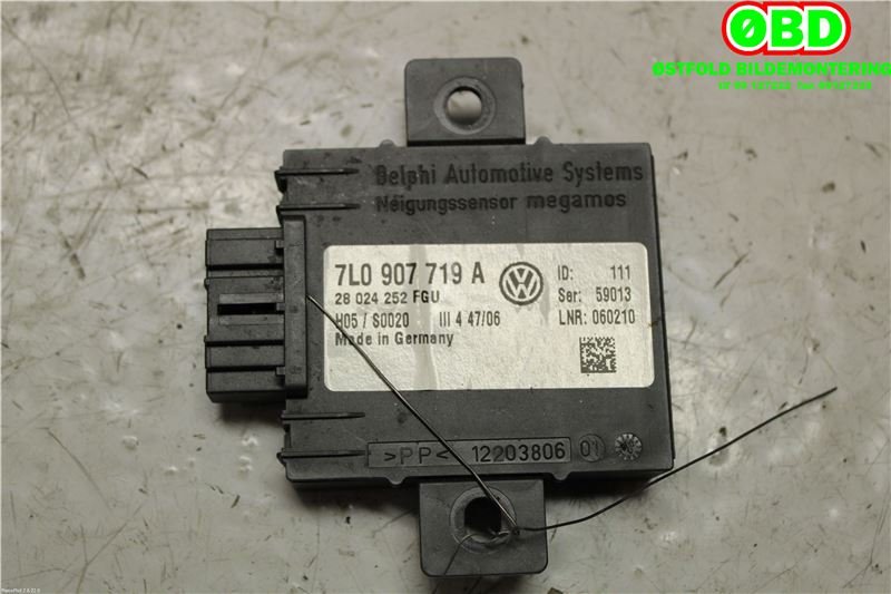 Styreenhet diverse til Porsche Cayenne 2007-2010 (Fase 2) (9PA) (9PA) (PORSCHE Cayenne V8 Turbo|955 618 265 01||7L0907719A)