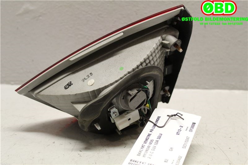 Baklykt venstre indre til Hyundai Ix35 2010-2015  (HYUNDAI|924052Y000|)