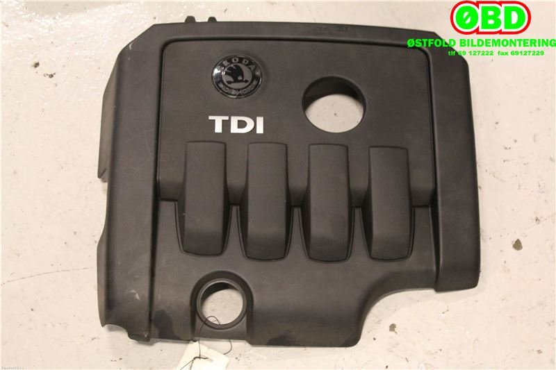 Motordeksel over motor til Škoda Octavia 2005-2008 (Type II, Fase 1) (03G 103 925 BG|)