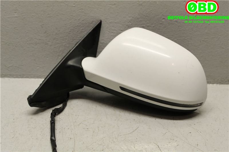Speil venstre til Audi A3 2009-2012 (Type II, Fase 2)  (AUDI|8P1 858 531 EB|)