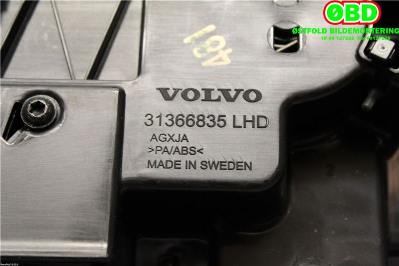 Hanskerom til Volvo XC90 2015-2025 (Type II)  (VOLVO|31393384|)