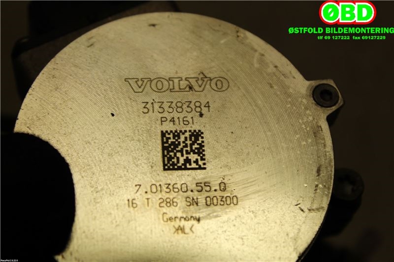 Sirkulasjonspumpe til Volvo XC90 2015-2025 (Type II)  (VOLVO|31338384|)