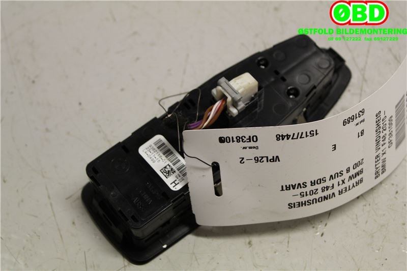 Bryter ruteheis til BMW X1 2015-2022 (F48) (F48) (BMW|61319362116||9362116)