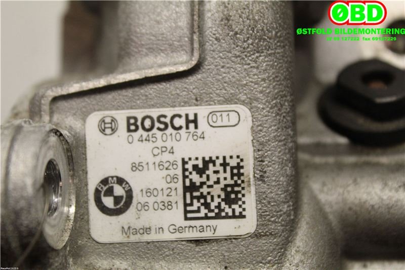 Dieselpumpe til BMW X1 2015-2022 (F48) (F48) (BMW|13518511626|0445010764|8511626)