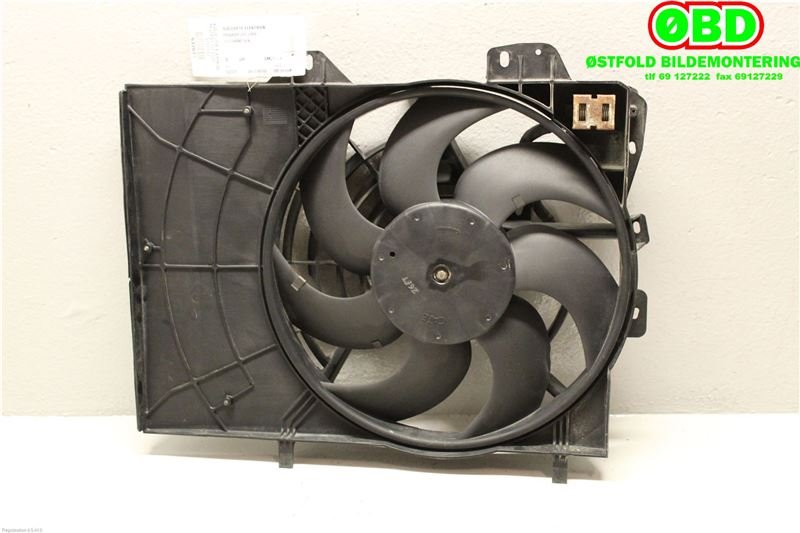 Kjølevifte til Peugeot 207 2006-2012  (PEUGEOT|1253H5|9801666680|)
