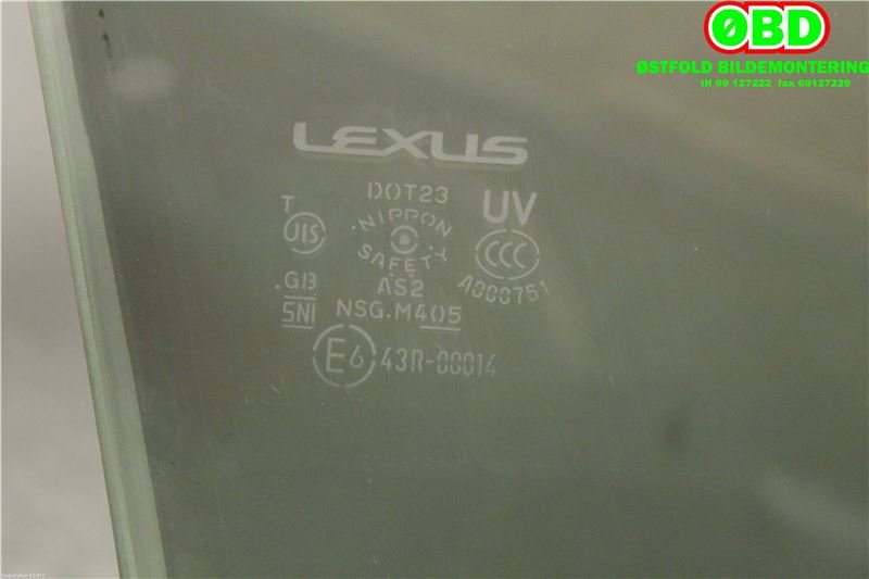 Siderute høyre foran til Lexus CT 2010-2020  (LEXUS|6810176010|)