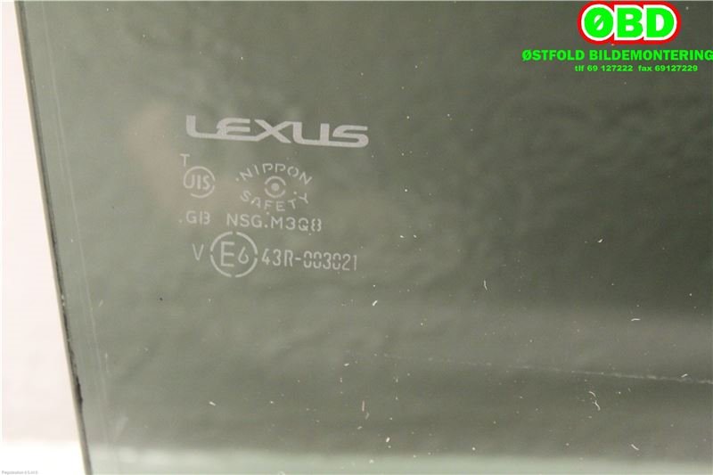 Siderute høyre bak til Lexus CT 2010-2020  (LEXUS|6811376020|)