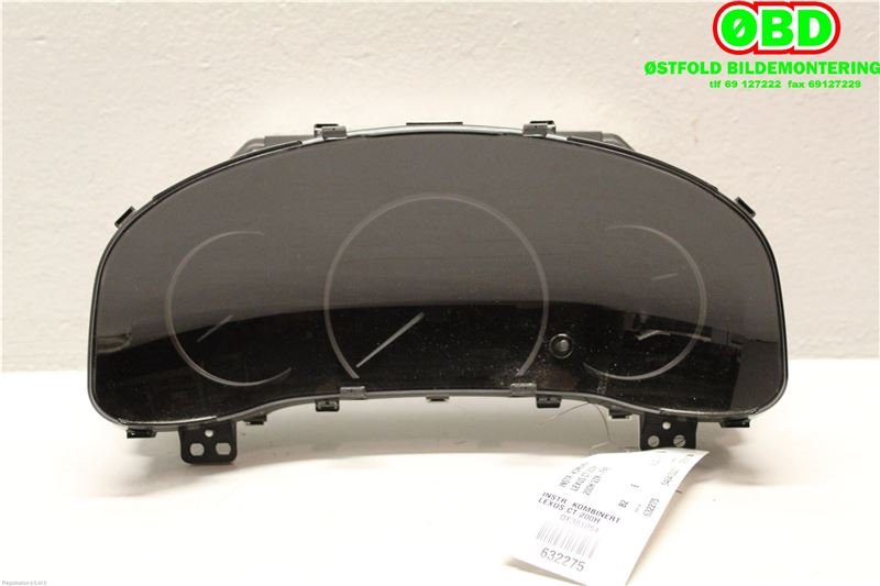 Instrumentpanel til Lexus CT 2010-2020 (LEXUS|8380076041|)
