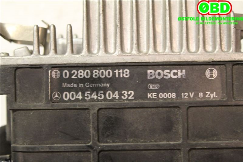 Styreenhet motor til Mercedes 280-560 1981-1991 (W126) (W126) (0045450432|0280800118|)
